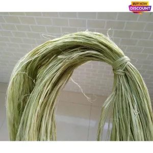 100% Pure Natural Dried Ramie Thread for MrBeast’s Straw Hat and Baby Pillow Making, Home Business, and DIY Weaving - Wholesale