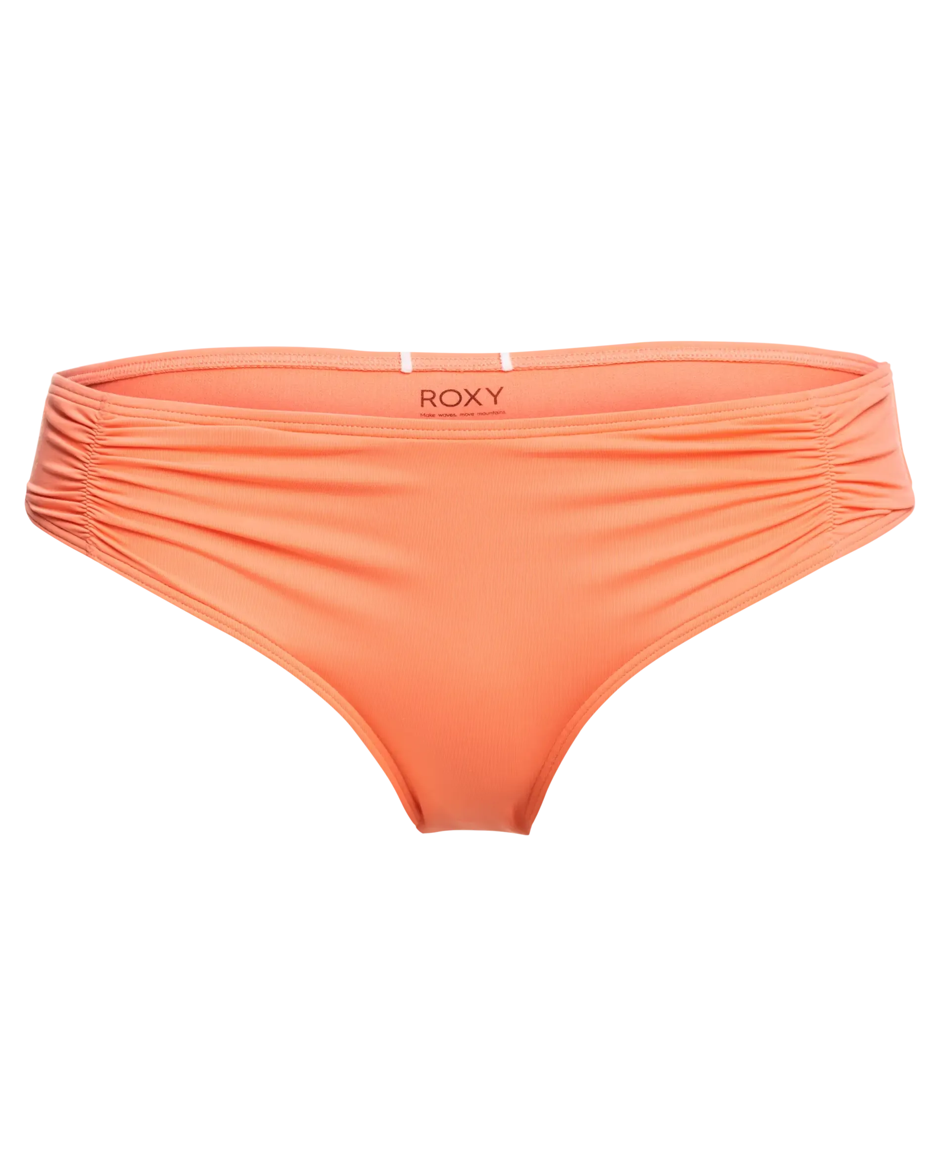 Beach Classics Hipster Bikini Bottoms in Fusion Coral