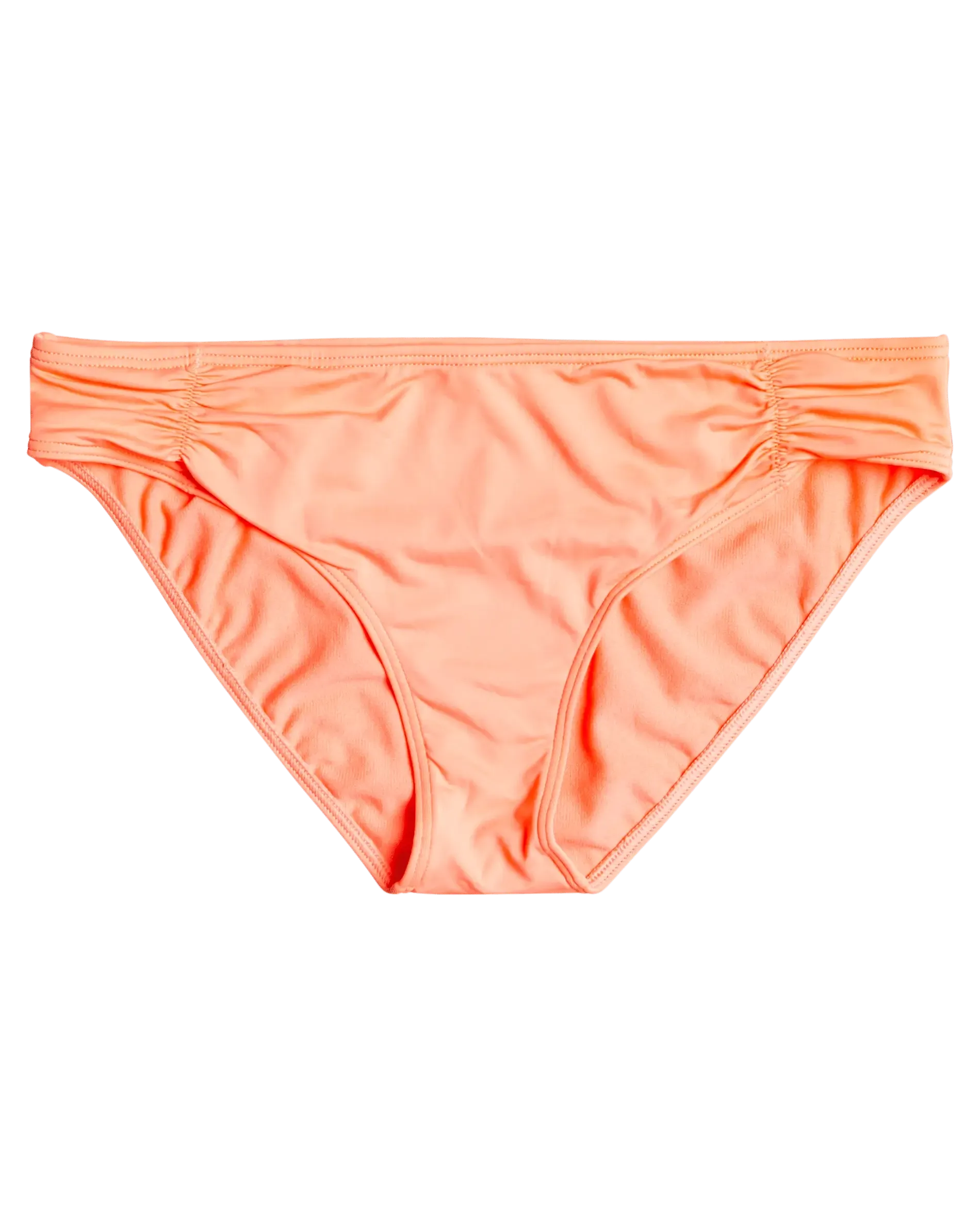 Beach Classics Hipster Bikini Bottoms in Fusion Coral