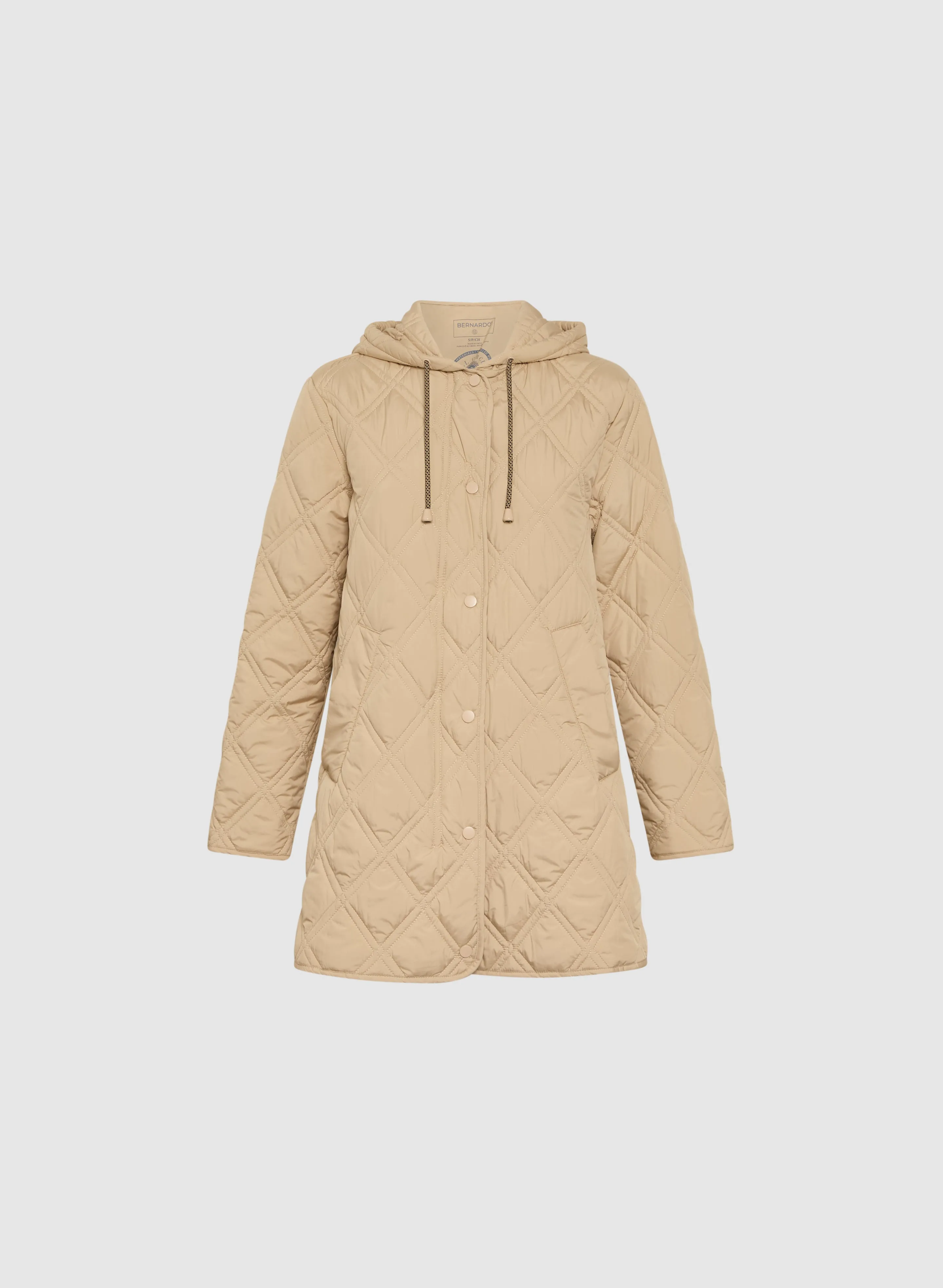 Bernardo - Hooded Quilted Coat