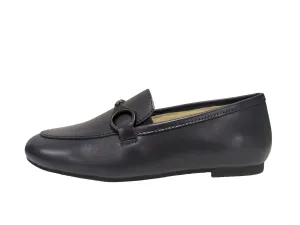 Boutaccelli  Navy Leather Chain Slip On Lincoln