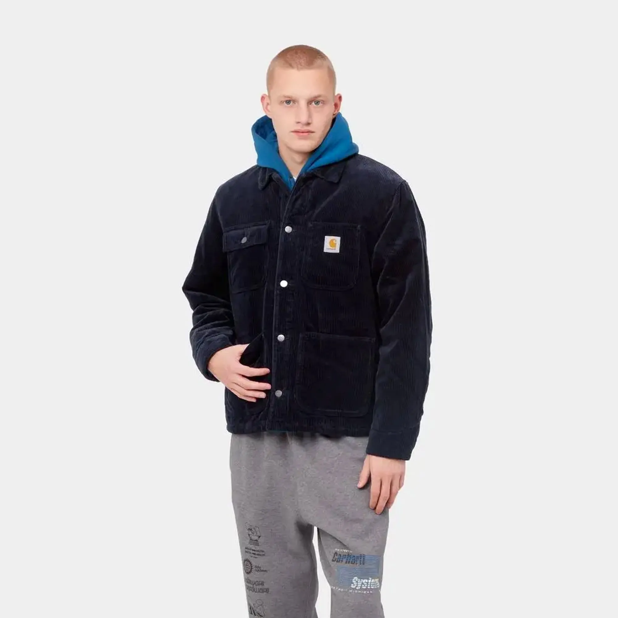 Carhartt WIP Mens Michigan Coat 'Dark Navy'