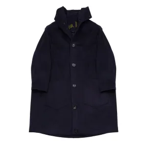 Cini Venezia Capospalla Unomeno Coat in Dark Blue