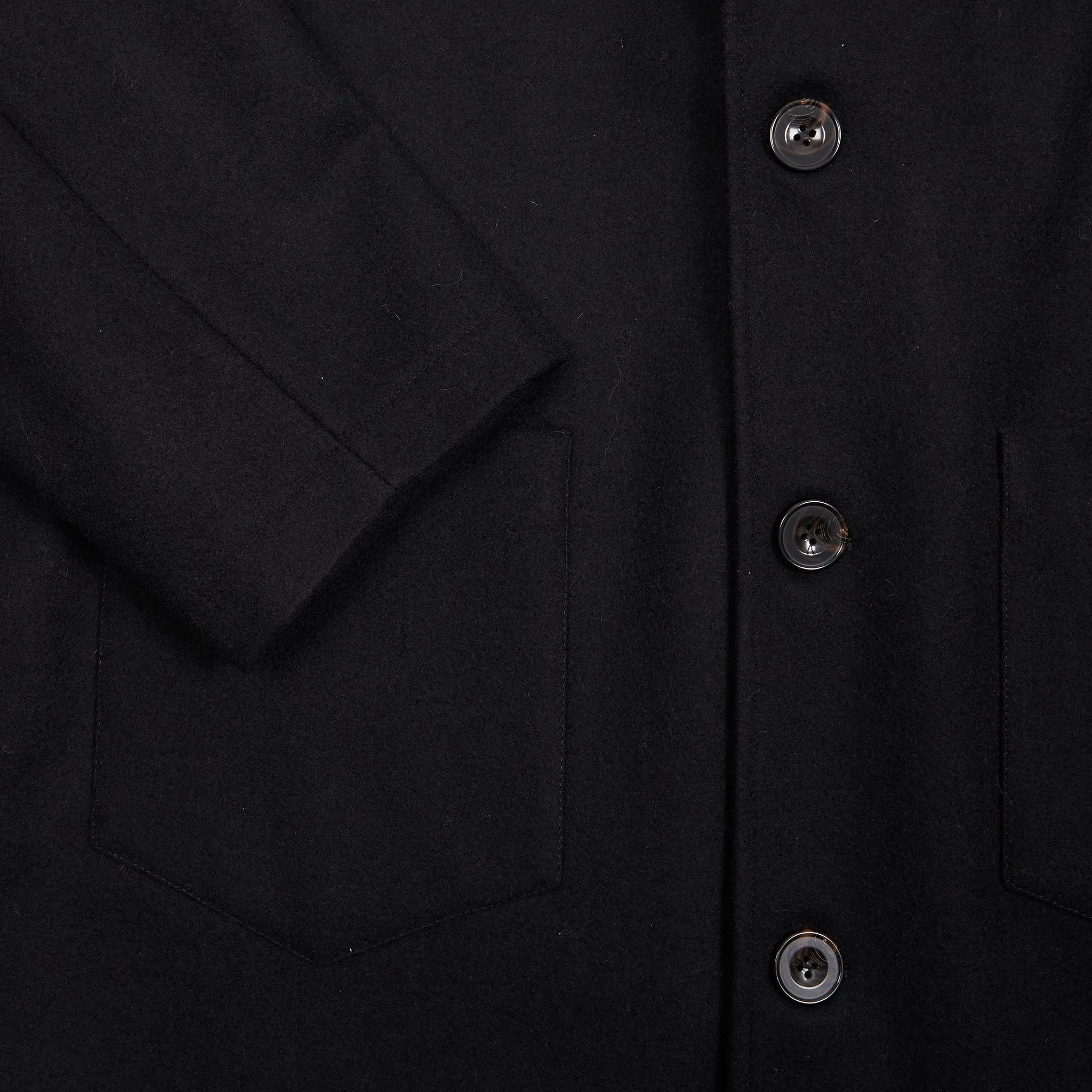 Cini Venezia Mod 1 Overcoat in Black