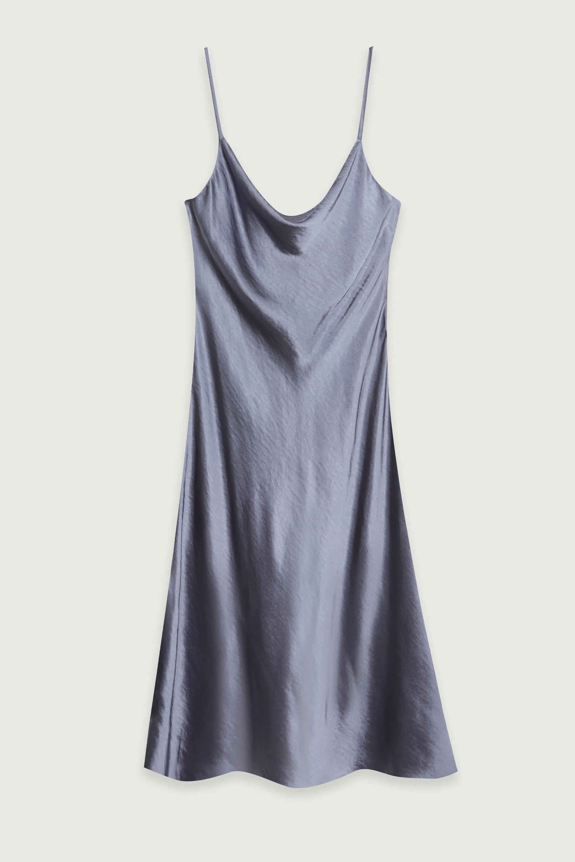 COWL NECK SLIP DRESS