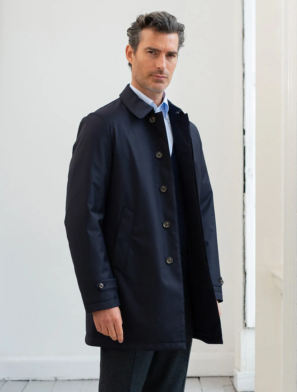 Down Coat Navy