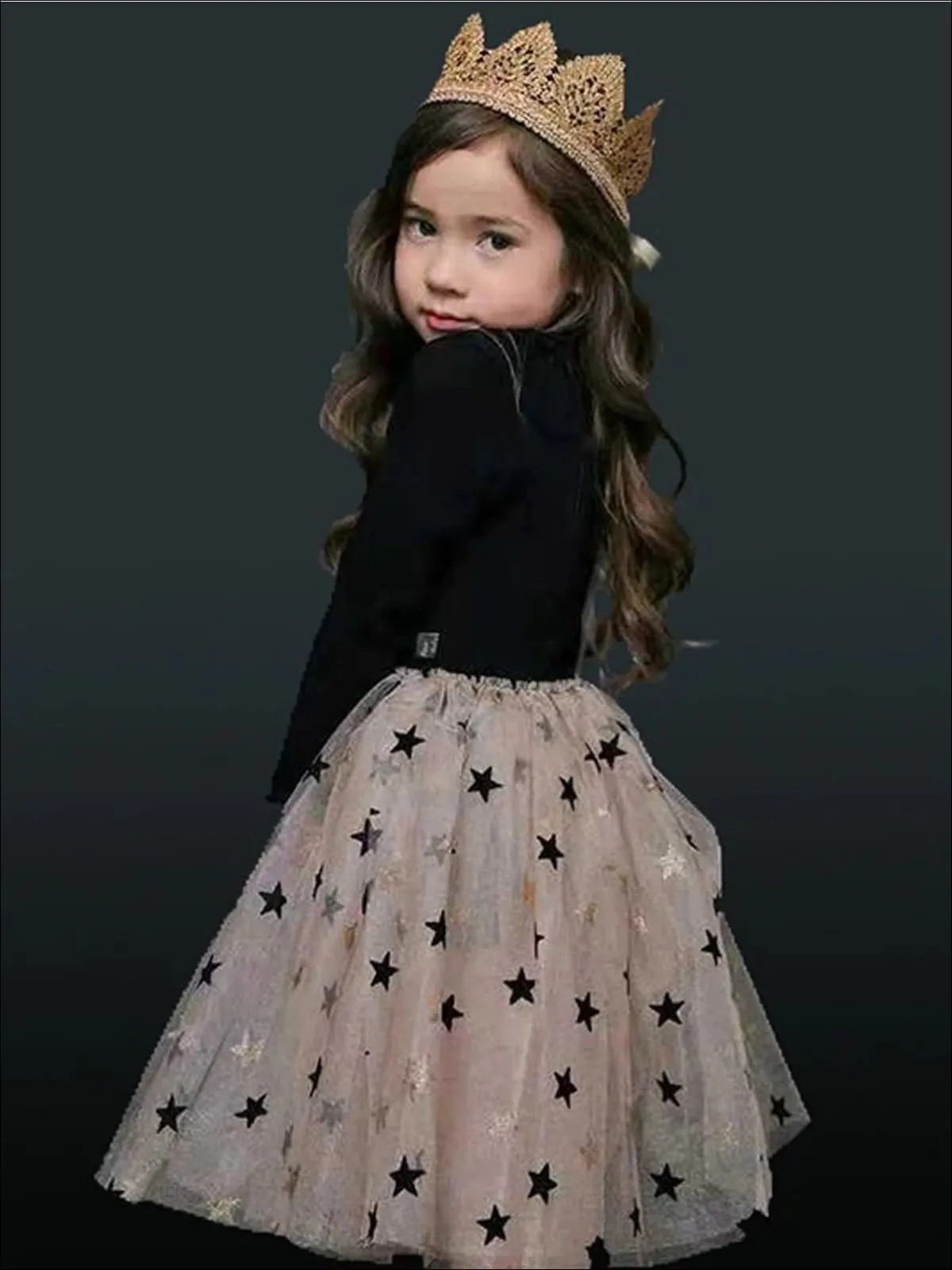 Eyes To The Skies Sweater Tutu Dress