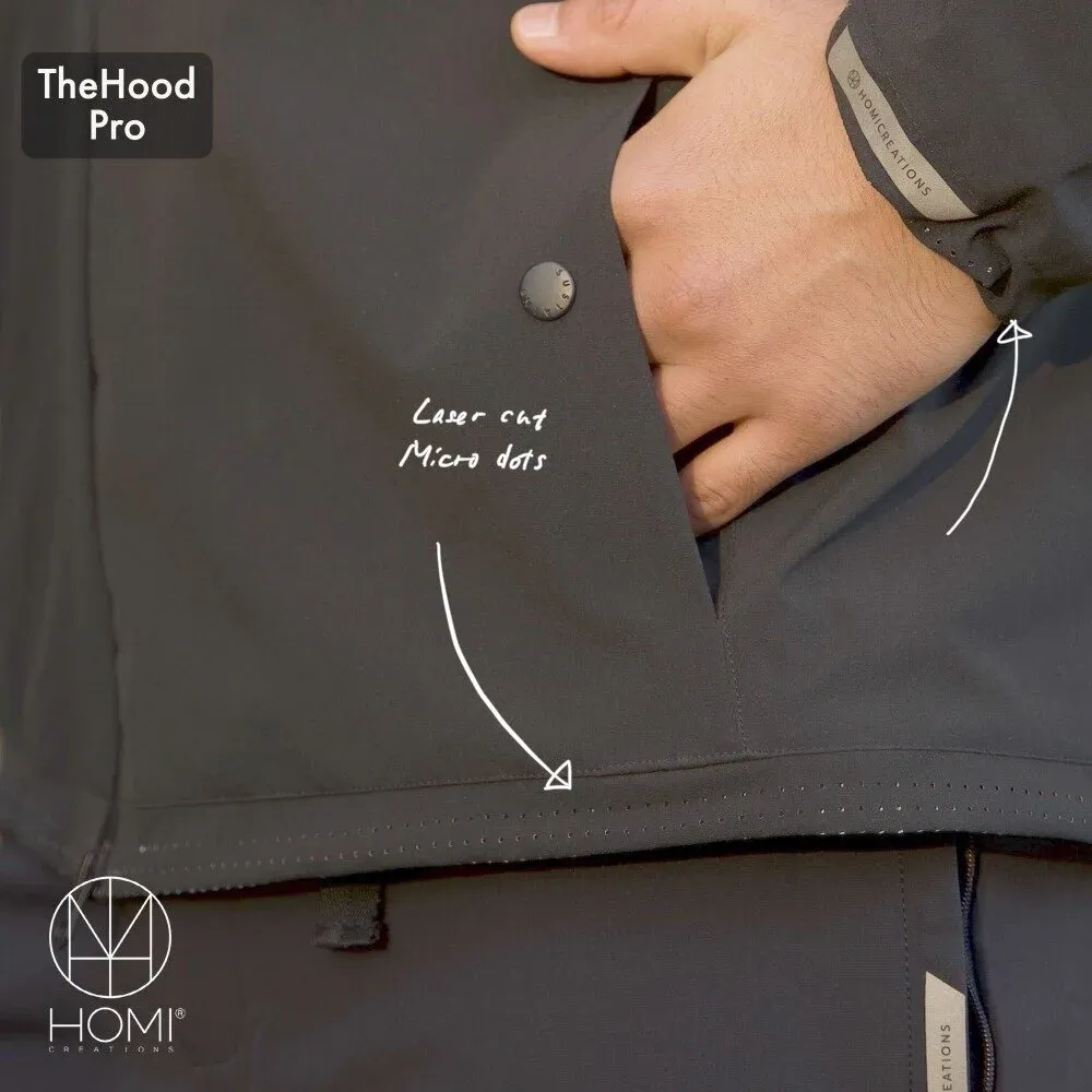 HOMI TheHood Pro - all weather waterproof jacket