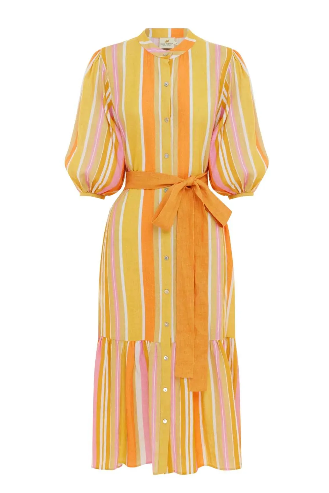 I'd Rather be in Capri Sunshine Stripe Dress