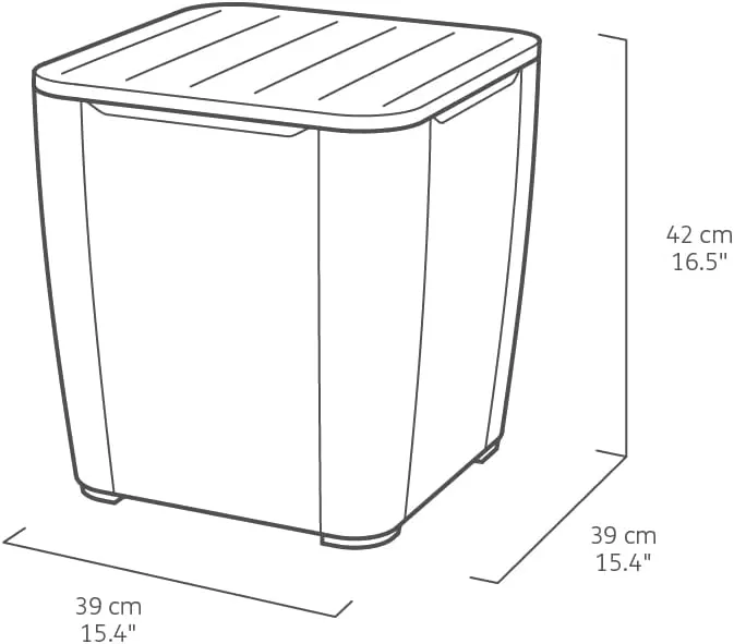 Keter Luzon - 44L Outdoor Storage Box