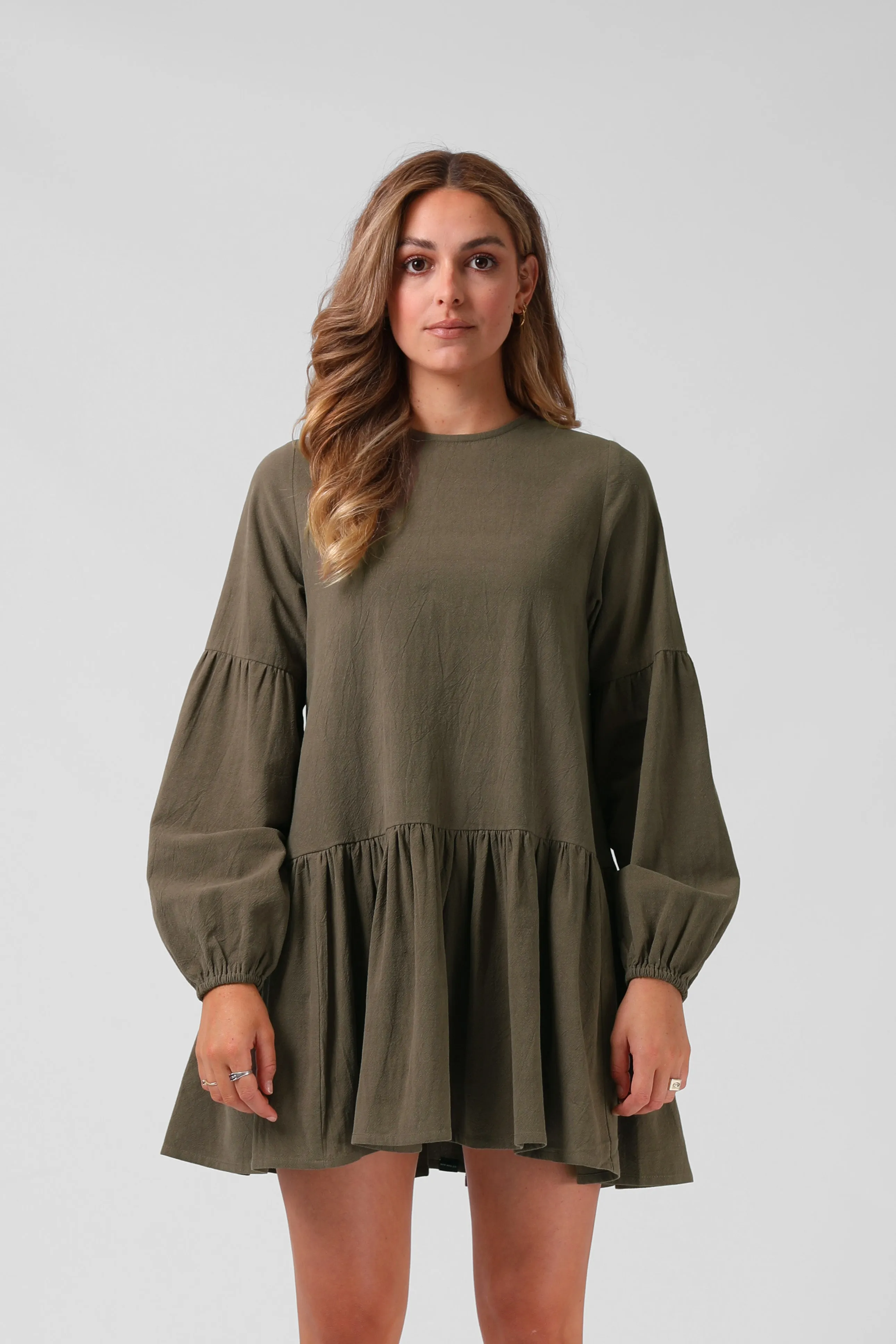 Lola Mini Dress - Khaki