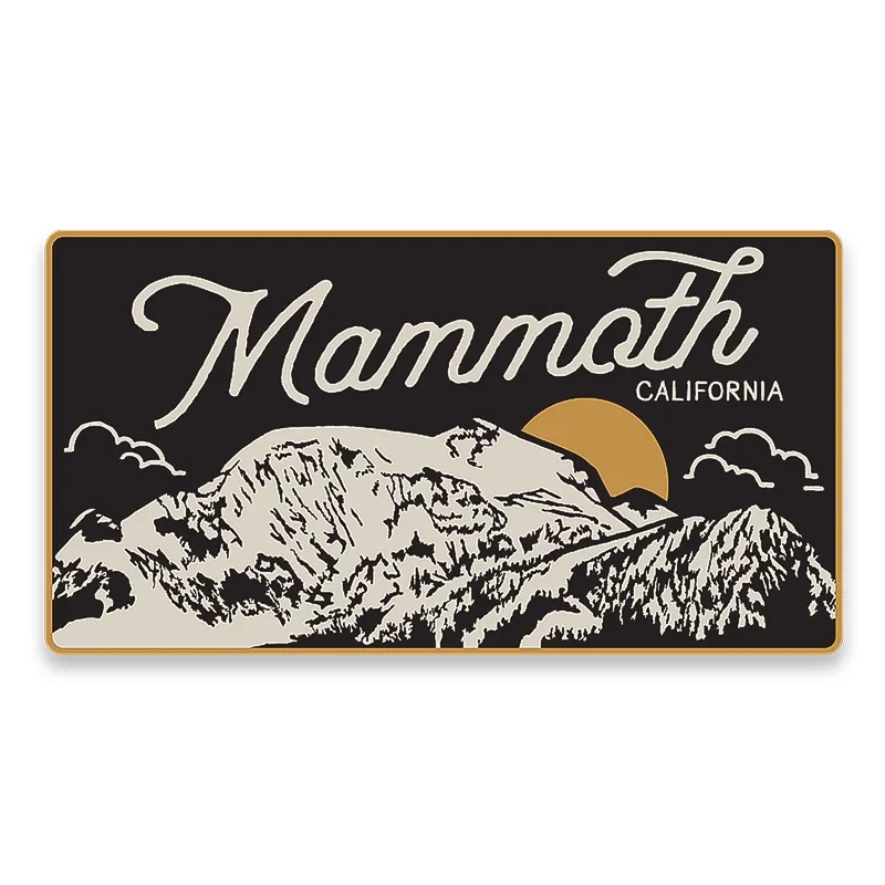 Mammoth, Top of the Sierra Sticker