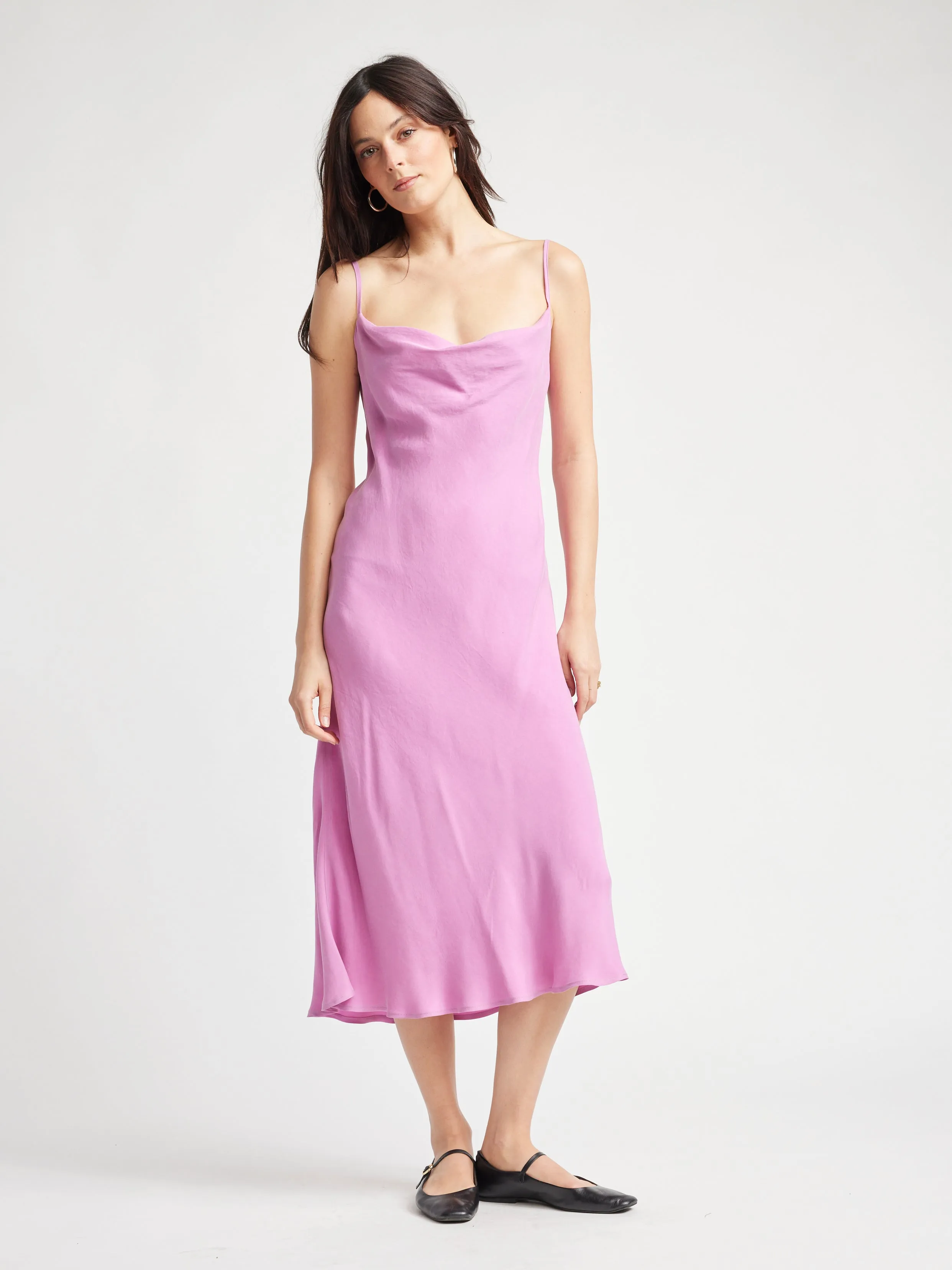 Norah Midi Slip Dress