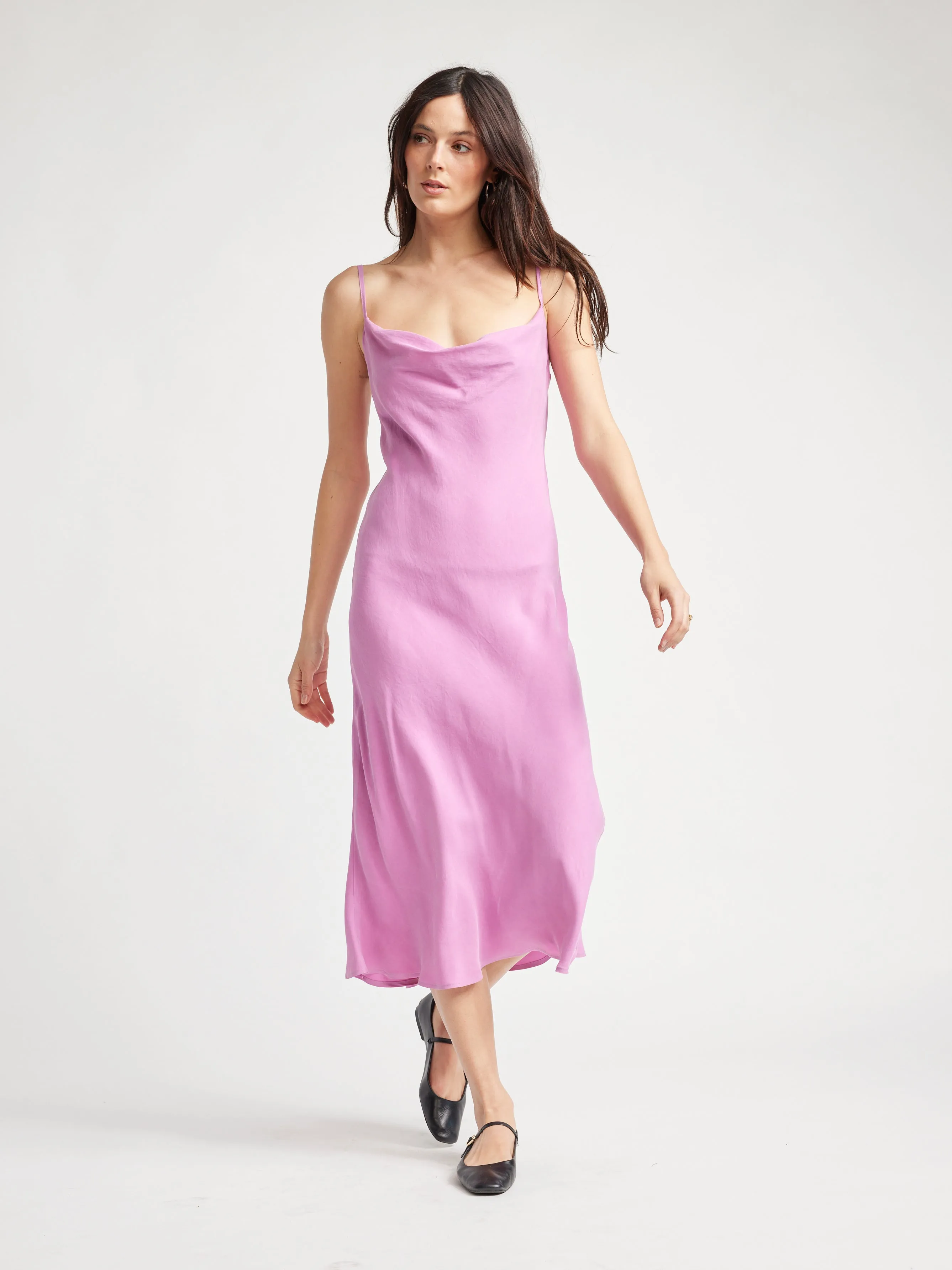 Norah Midi Slip Dress