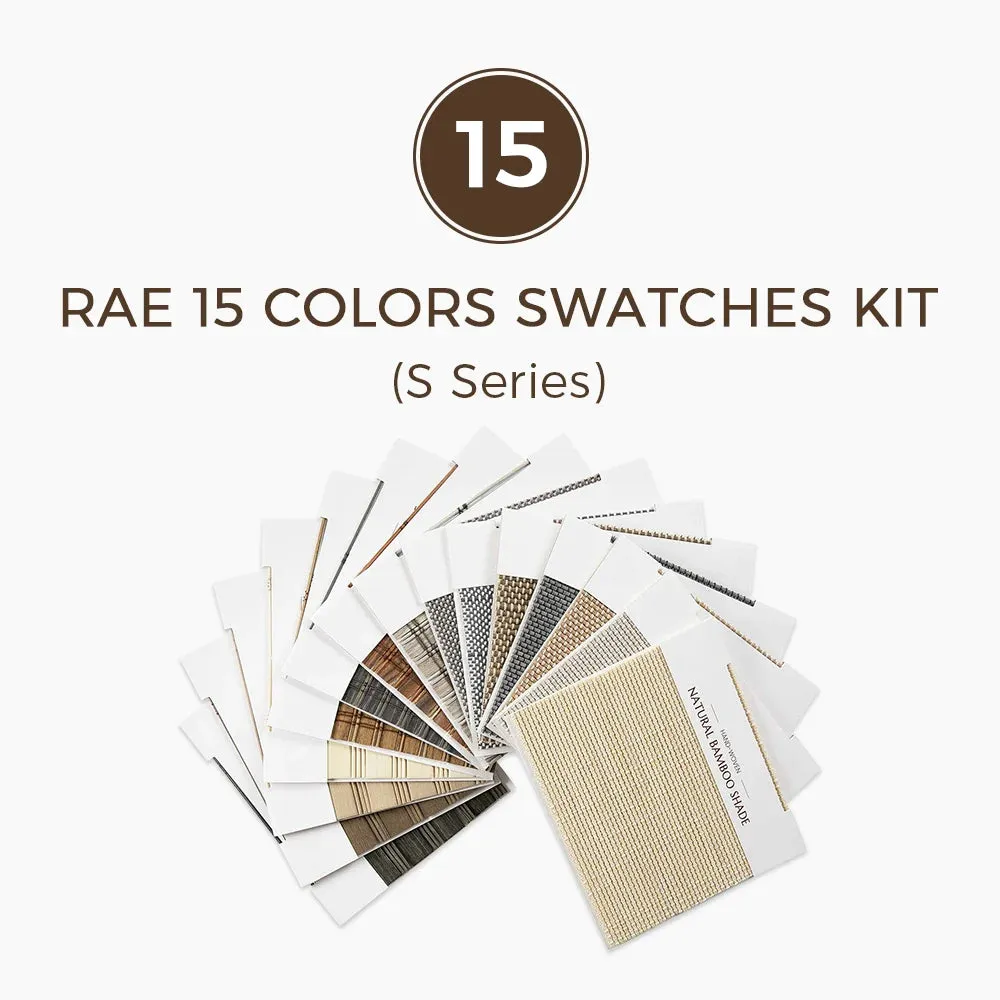 Rae Natural Woven Shade Swatches Kits