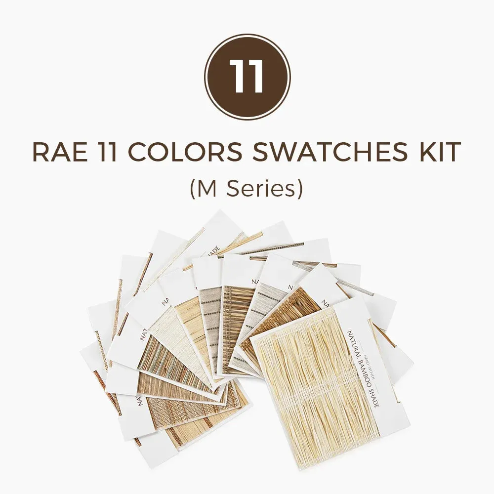 Rae Natural Woven Shade Swatches Kits