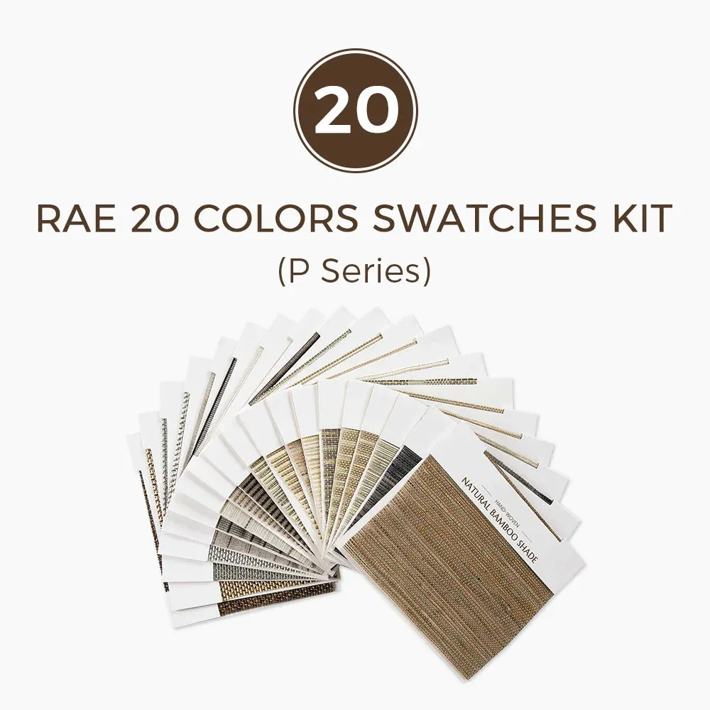 Rae Natural Woven Shade Swatches Kits