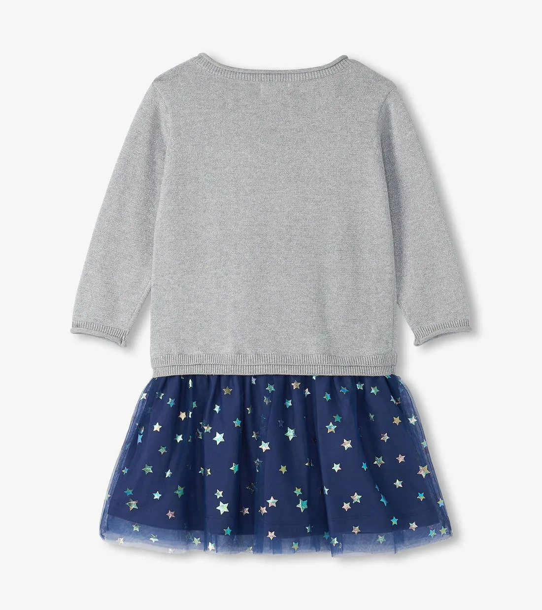 Star Girl Tutu Sweater Dress