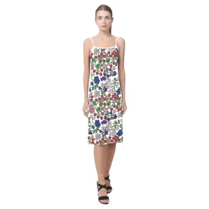 Takwakin Harvest White Alcestis Slip Dress